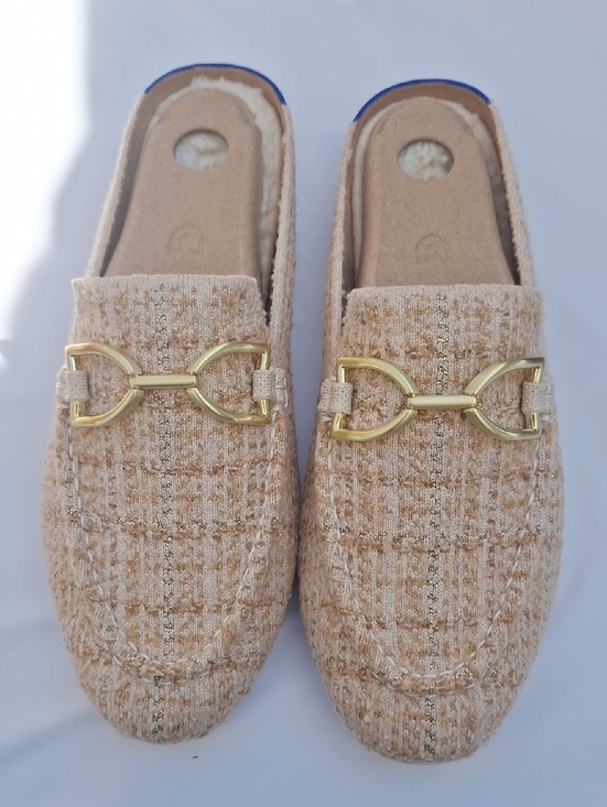Rothy's Shoes - Rothy's Moonlit Tweed Cozy Bit Loafer Mule